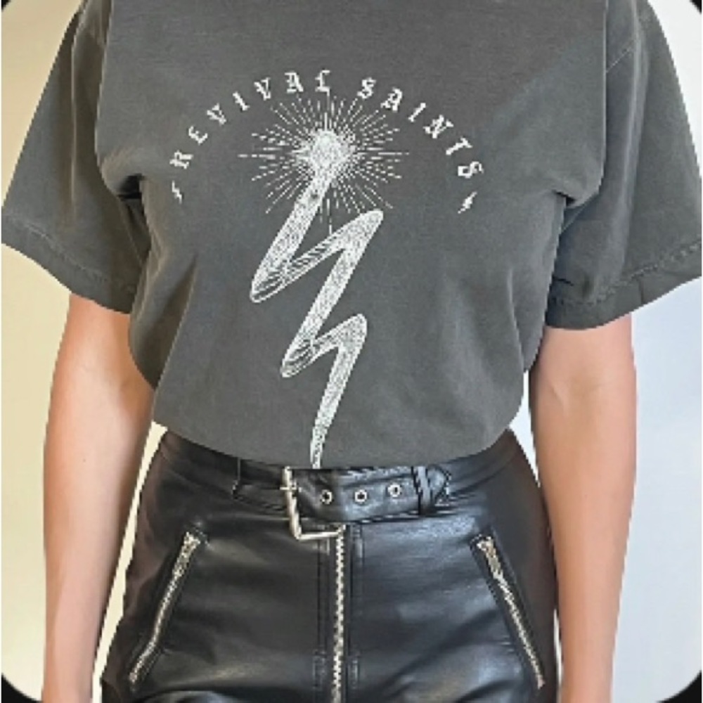 Saint Owen - Revival Saints Tee / Vintage Black / Size Small